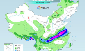 湖南安徽等多地将有大暴雨湖北局地特大暴雨 华南闷热感贯穿全天